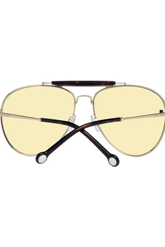 Alexander McQueen Sonnenbrille Metallrahmen Gold | ELORÉ by Tommy Hilfiger