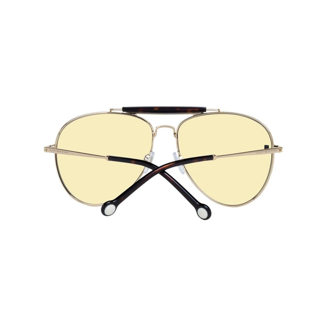 Alexander McQueen Sonnenbrille Metallrahmen Gold | ELORÉ by Tommy Hilfiger