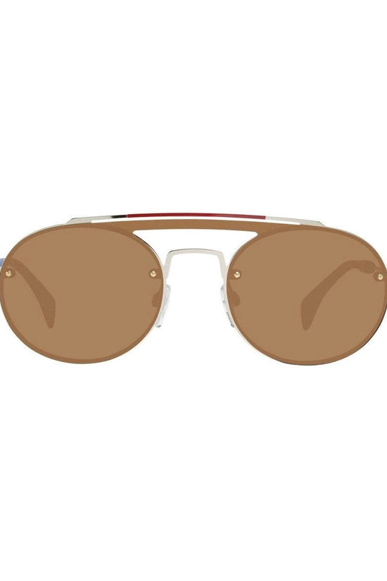 Luxilon Premier Eyewear Signature Sonnenbrille Gold | ELORÉ by Tommy Hilfiger