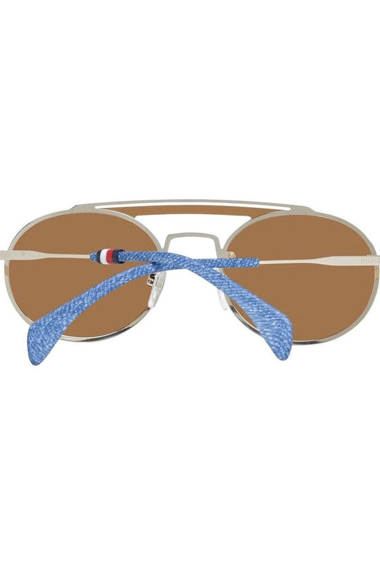 Luxilon Premier Eyewear Signature Sonnenbrille Gold | ELORÉ by Tommy Hilfiger