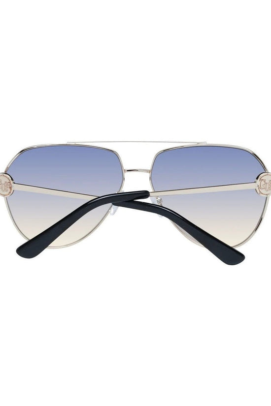 Guess Sonnenbrille Aviator Gold Blauverlauf | ELORÉ by Guess