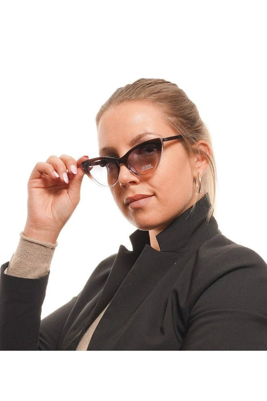 Guess Cat Eye Sonnenbrille Kunststoff Braun | ELORÉ by Guess