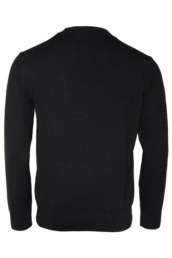 Versace Medusa Oversize Strickpullover Schwarz | ELORÉ by Versace