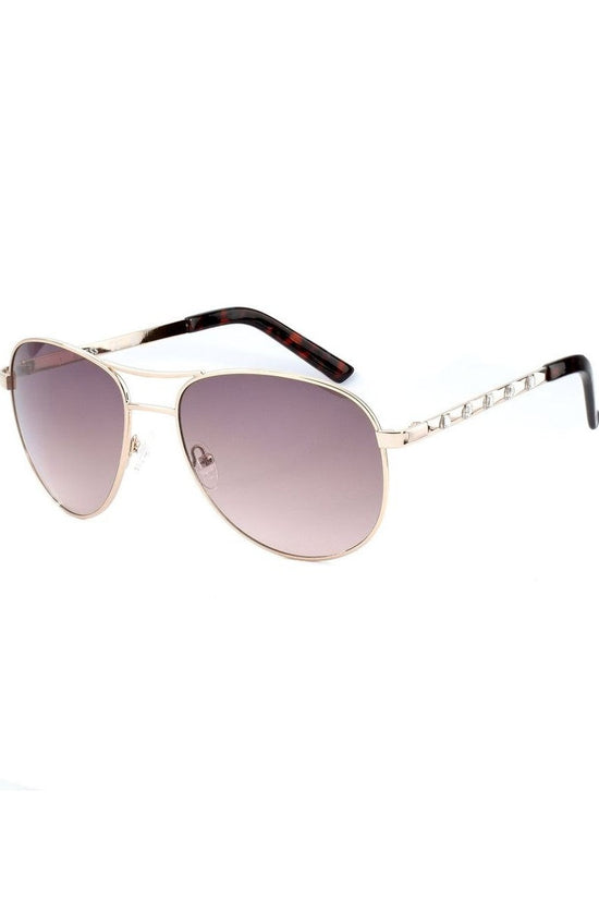 Guess Sonnenbrille Aviator Brillenmodell Gold | ELORÉ by Guess
