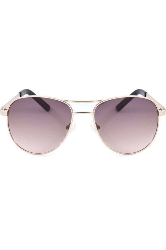 Guess Sonnenbrille Aviator Brillenmodell Gold | ELORÉ by Guess