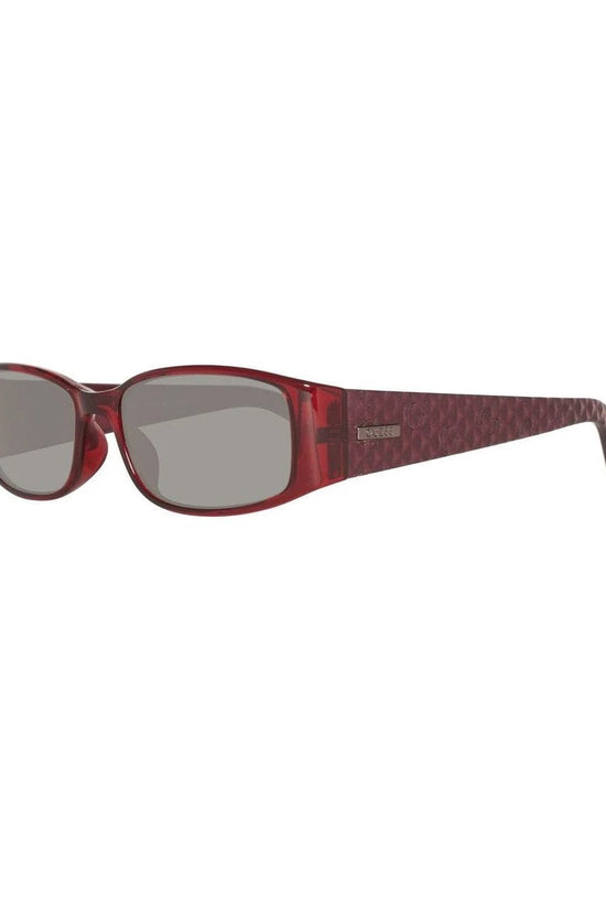 Guess Sonnenbrille Rot Glänzend Transparent | ELORÉ by Guess