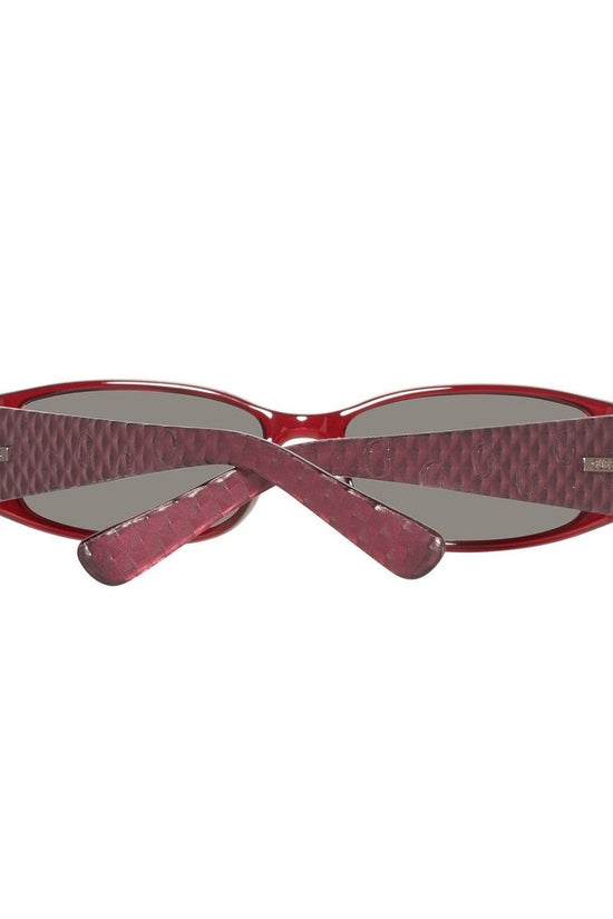 Guess Sonnenbrille Rot Glänzend Transparent | ELORÉ by Guess