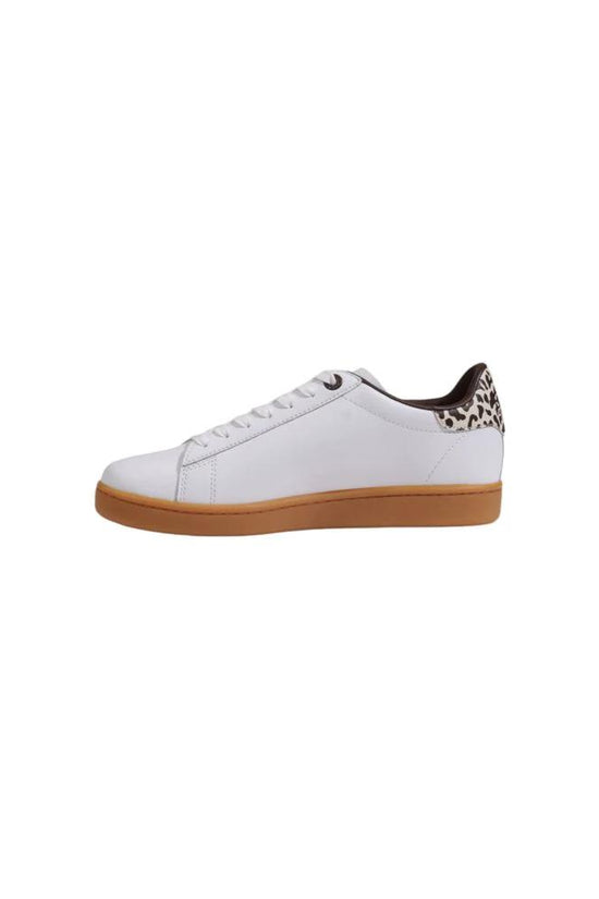 EA7 Emporio Armani Beige Leder Sneaker by EA7 Emporio Armani
