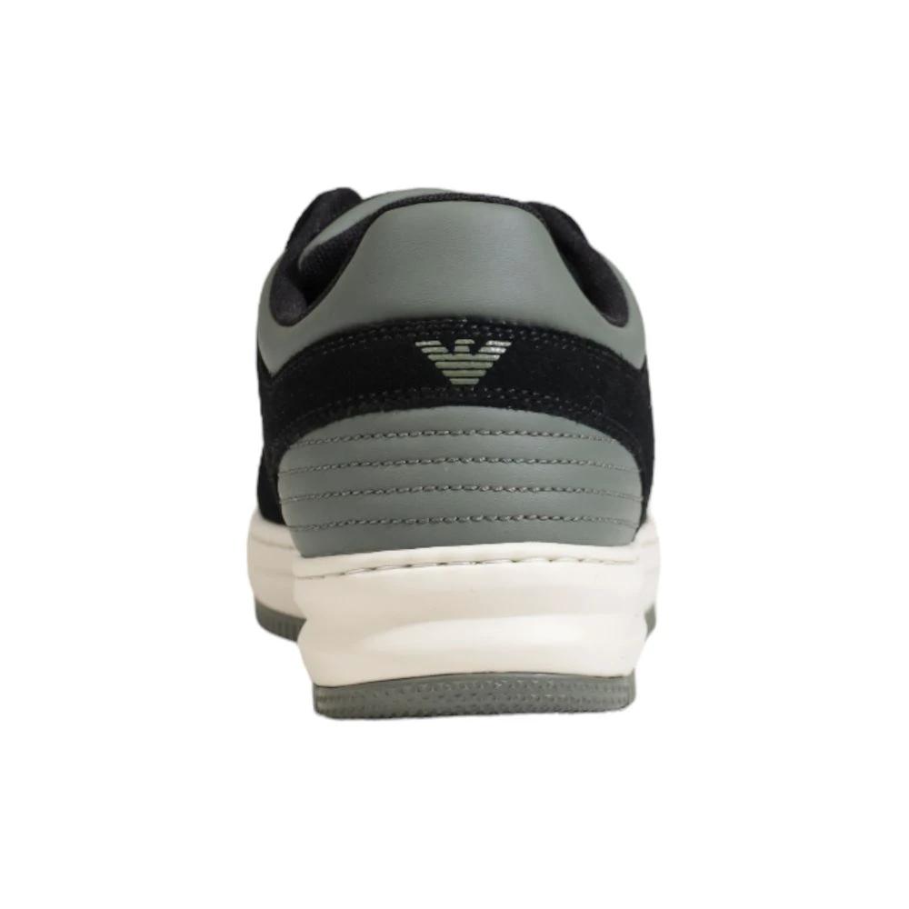 EA7 Emporio Armani Grüner Polyester Sneaker by EA7 Emporio Armani
