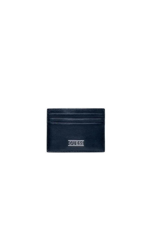 Guess Kartenetui Leder Glattleder Premium Schwarz | ELORÉ by Guess