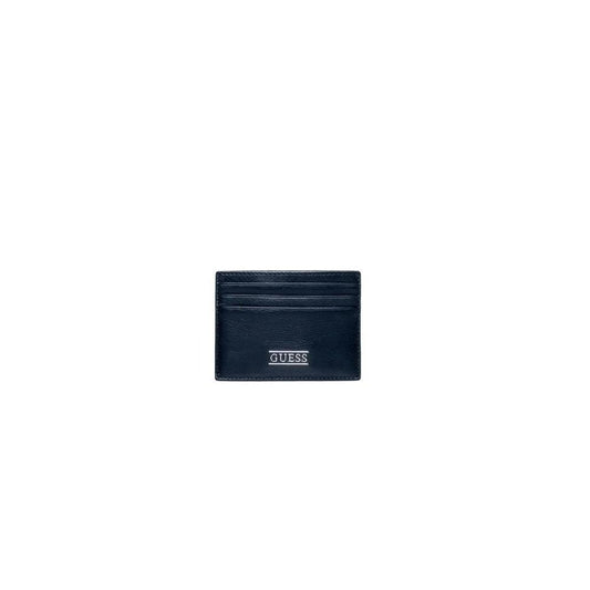 Guess Kartenetui Leder Glattleder Premium Schwarz | ELORÉ by Guess