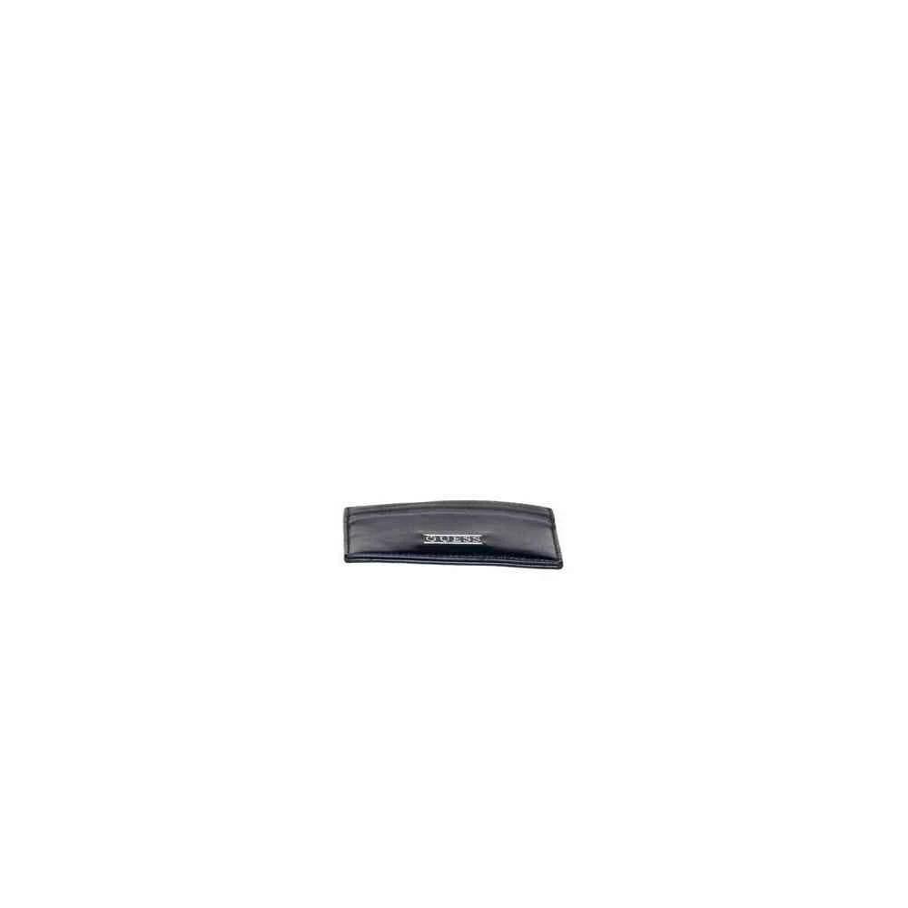 Guess Kartenetui Leder Glattleder Premium Schwarz | ELORÉ by Guess