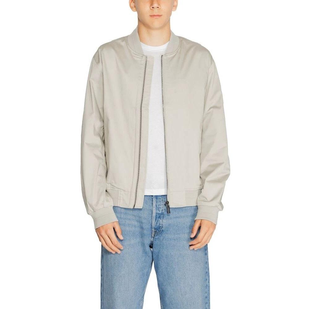 Calvin Klein Sateen Stretch Hero Jacke Grau | ELORÉ by Calvin Klein