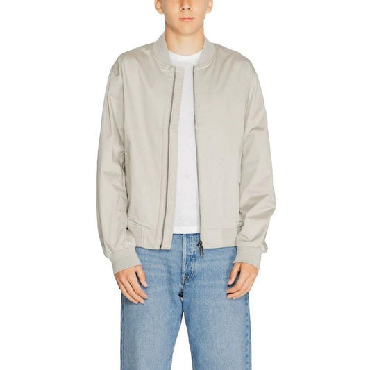 Calvin Klein Sateen Stretch Hero Jacke Grau | ELORÉ by Calvin Klein
