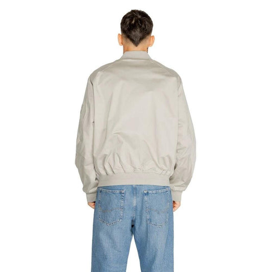 Calvin Klein Sateen Stretch Hero Jacke Grau | ELORÉ by Calvin Klein