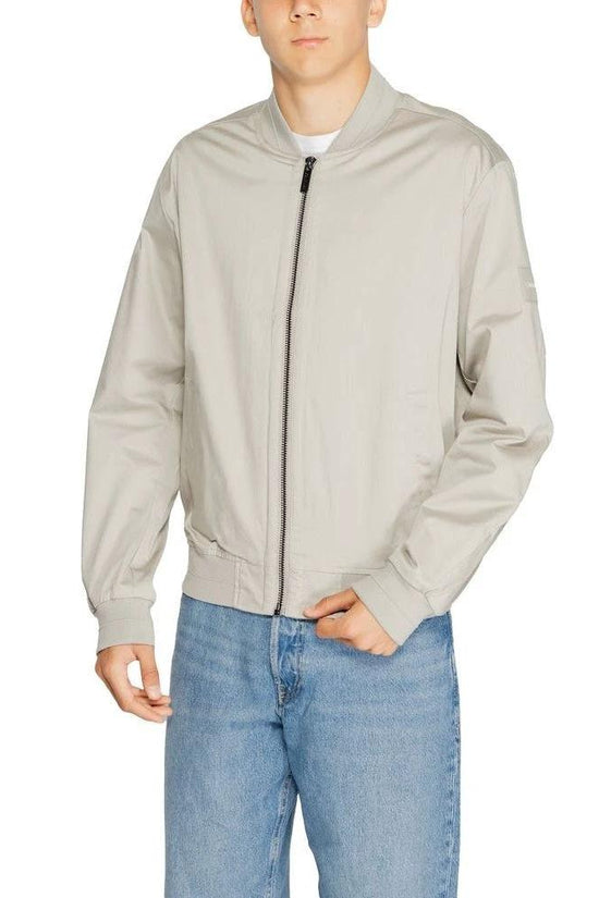 Calvin Klein Sateen Stretch Hero Jacke Grau | ELORÉ by Calvin Klein