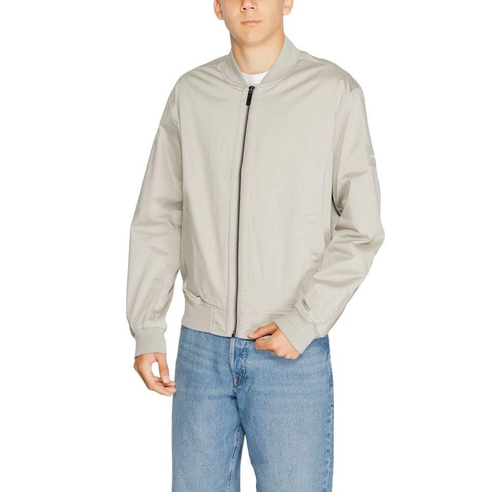 Calvin Klein Sateen Stretch Hero Jacke Grau | ELORÉ by Calvin Klein