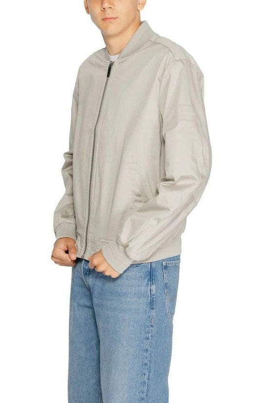 Calvin Klein Sateen Stretch Hero Jacke Grau | ELORÉ by Calvin Klein