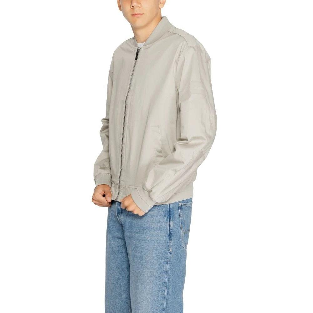 Calvin Klein Sateen Stretch Hero Jacke Grau | ELORÉ by Calvin Klein