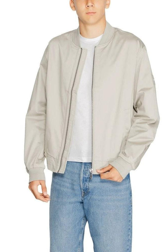Calvin Klein Sateen Stretch Hero Jacke Grau | ELORÉ by Calvin Klein