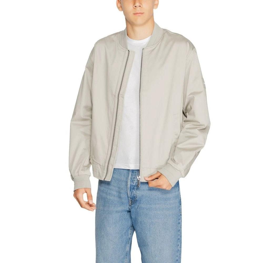 Calvin Klein Sateen Stretch Hero Jacke Grau | ELORÉ by Calvin Klein