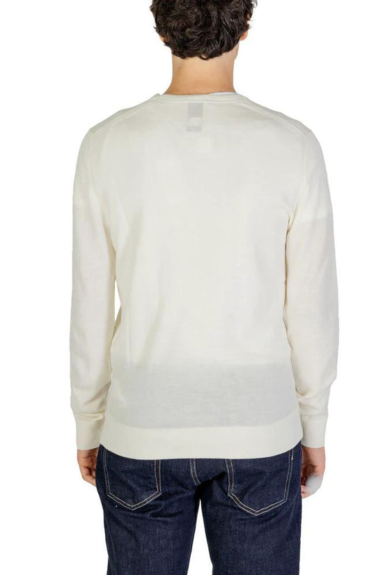 Merino Pullover Weiß | ELORÉ by Calvin Klein