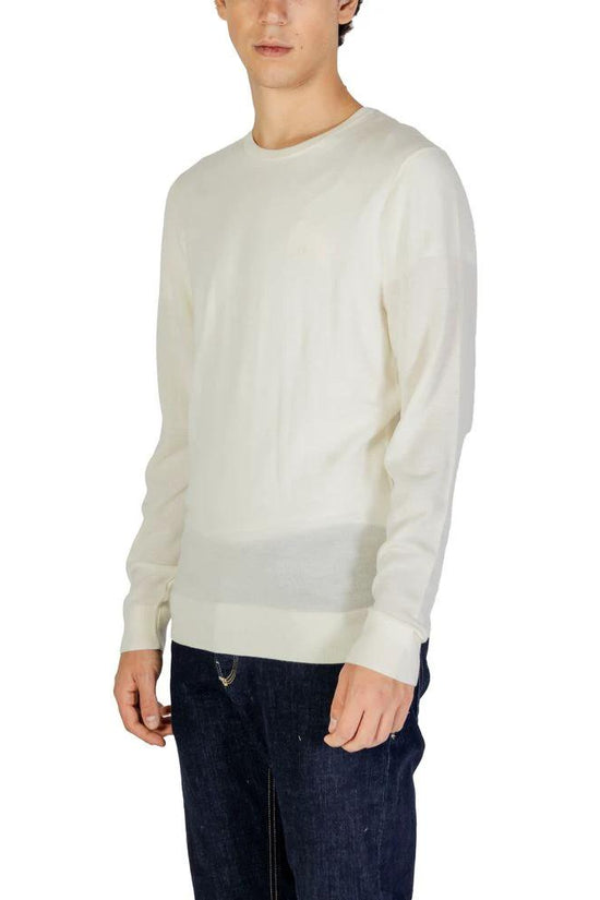 Merino Pullover Weiß | ELORÉ by Calvin Klein