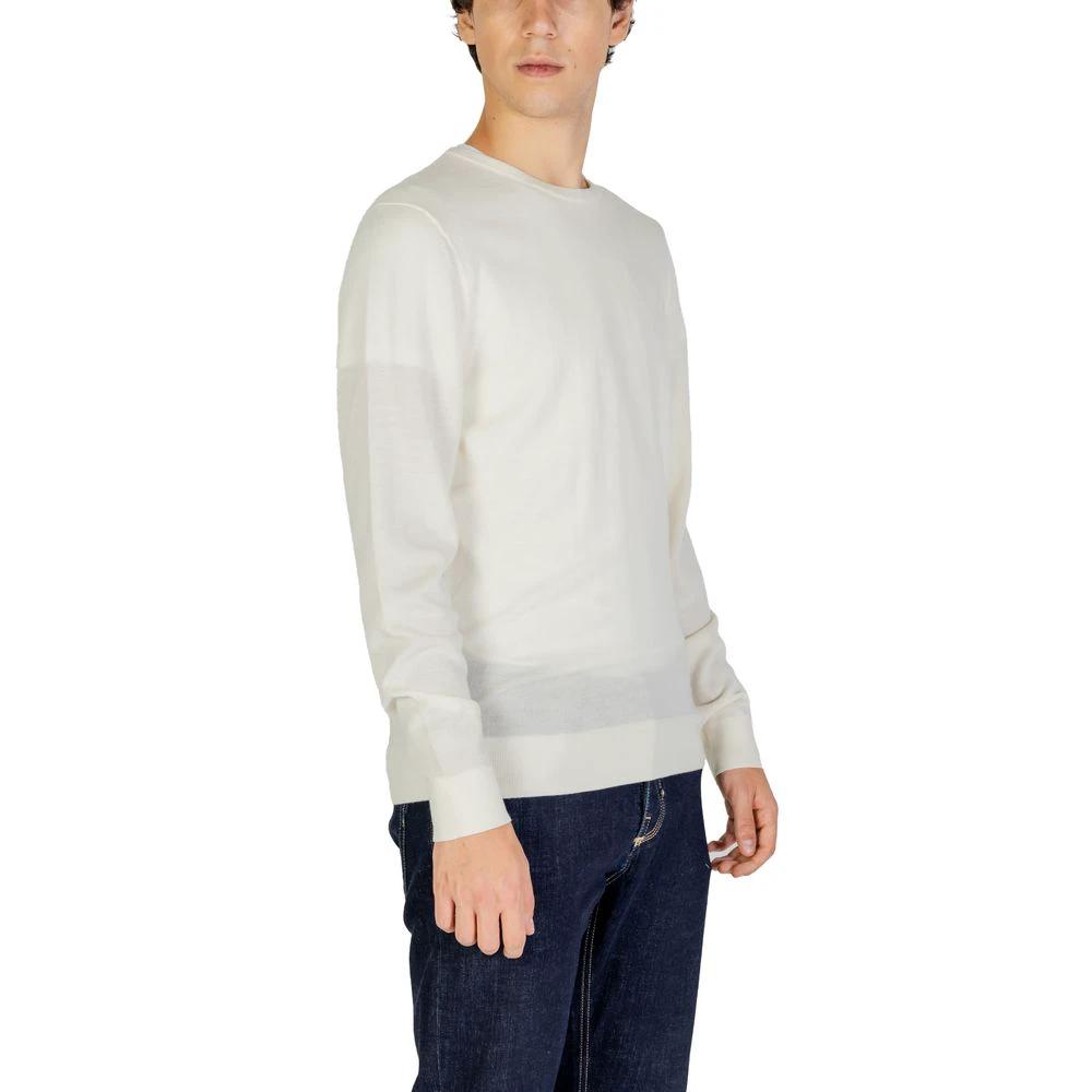 Merino Pullover Weiß | ELORÉ by Calvin Klein