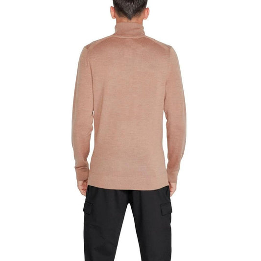 Calvin Klein Merino Rollneck Pullover Beige | ELORÉ by Calvin Klein
