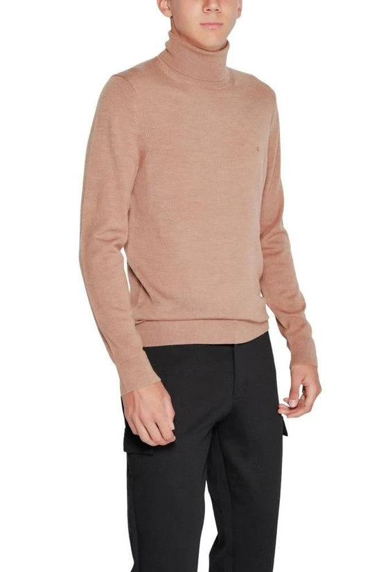 Calvin Klein Merino Rollneck Pullover Beige | ELORÉ by Calvin Klein