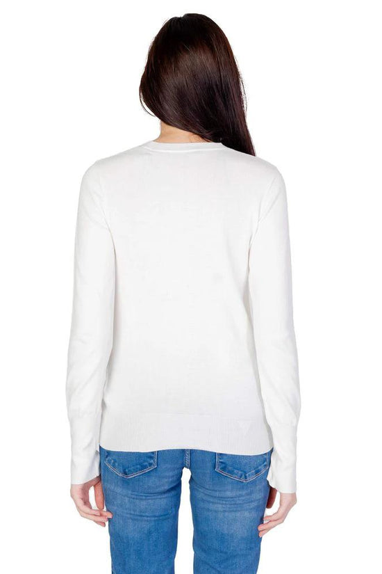 Sweatshirt Weiß Baumwolle by Guess