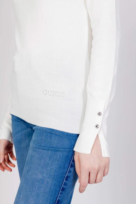 Sweatshirt Weiß Baumwolle by Guess