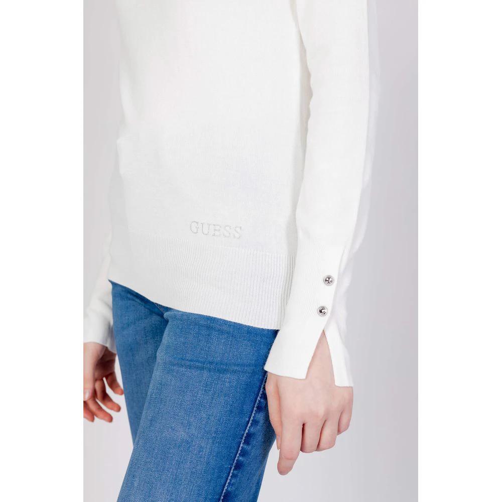 Sweatshirt Weiß Baumwolle by Guess