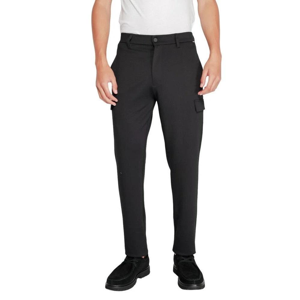 Calvin Klein Hose Comfort Knit Cargo Schwarz | ELORÉ by Calvin Klein