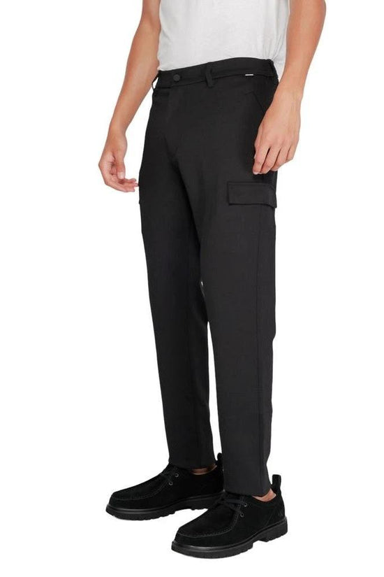 Calvin Klein Hose Comfort Knit Cargo Schwarz | ELORÉ by Calvin Klein