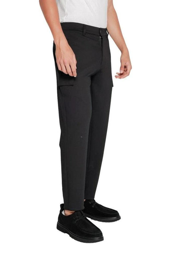 Calvin Klein Hose Comfort Knit Cargo Schwarz | ELORÉ by Calvin Klein