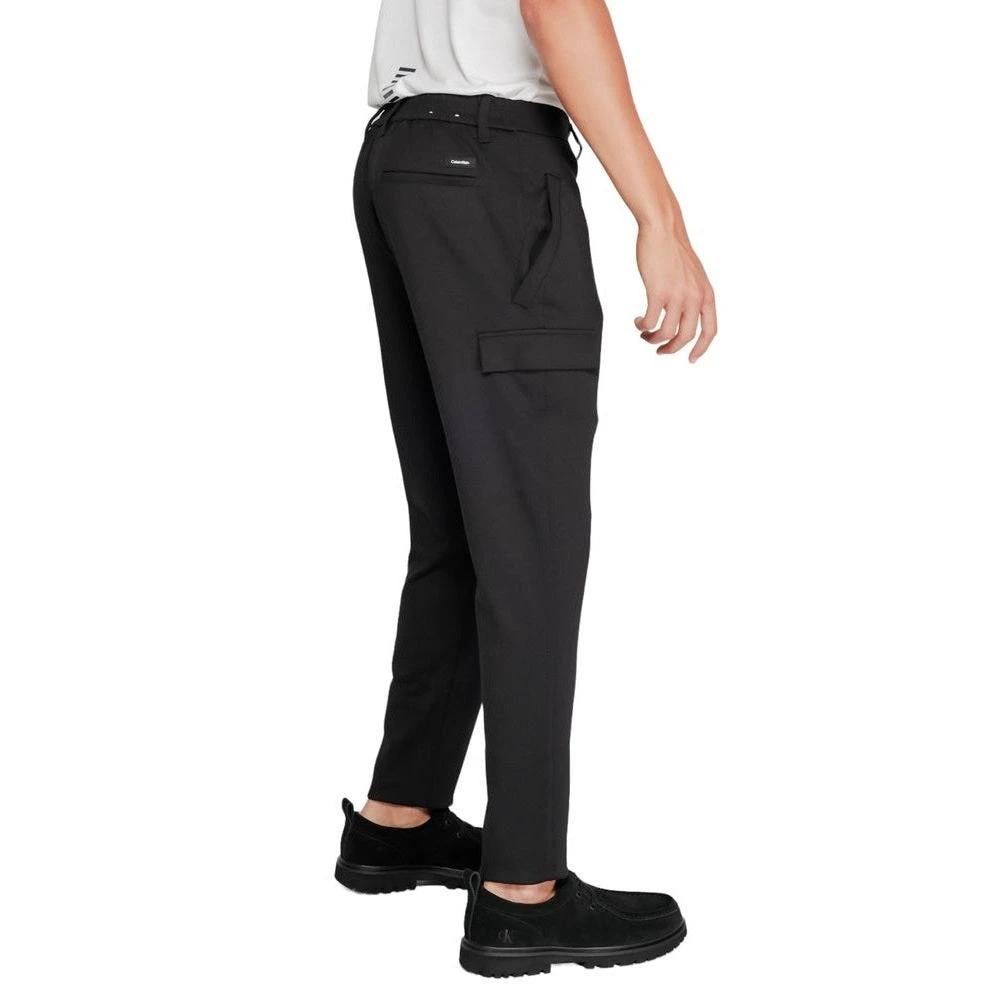 Calvin Klein Hose Comfort Knit Cargo Schwarz | ELORÉ by Calvin Klein