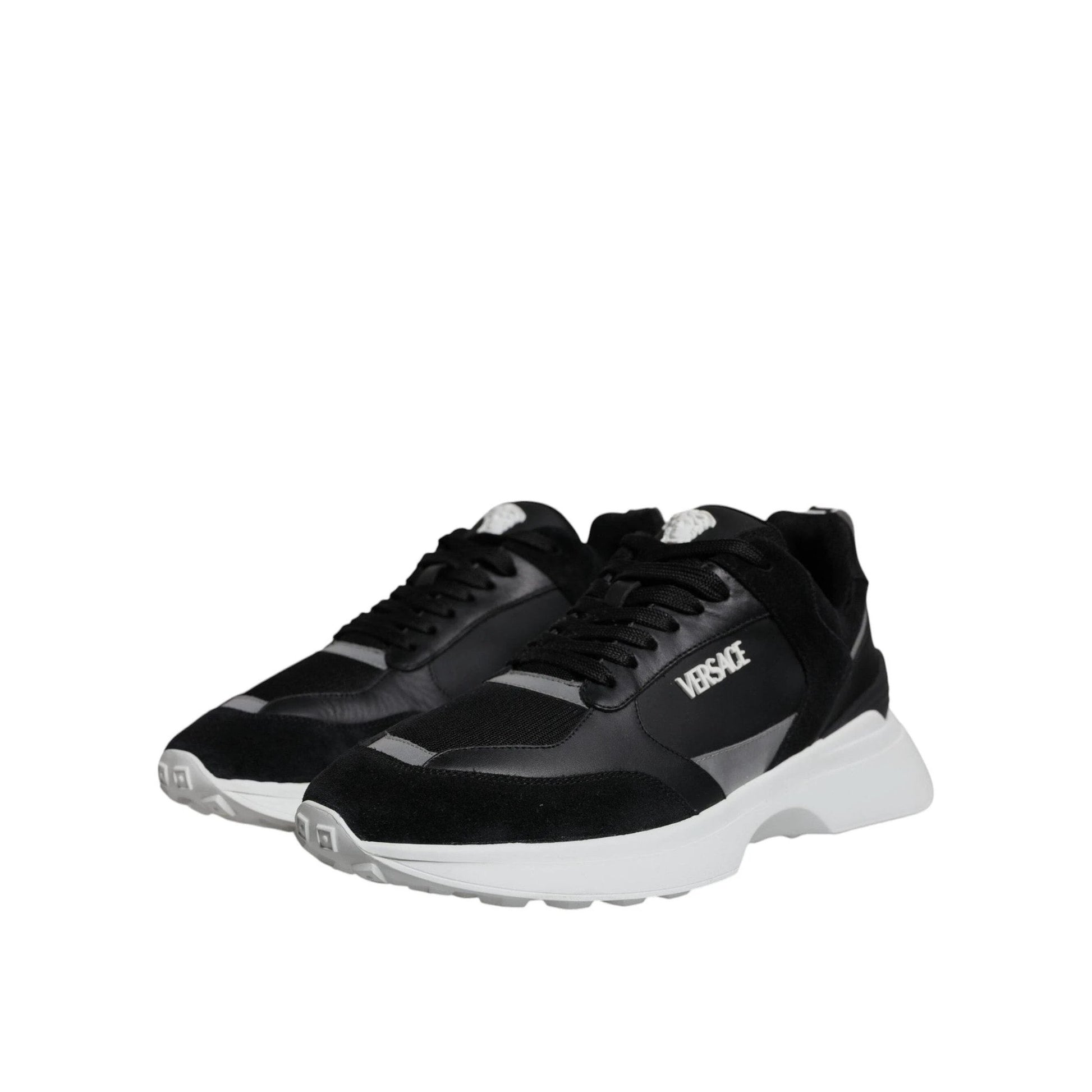 Versace Medusa Quad Sneaker Edition Schwarz | ELORÉ by Versace