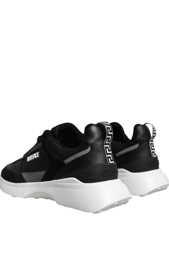 Versace Medusa Quad Sneaker Edition Schwarz | ELORÉ by Versace