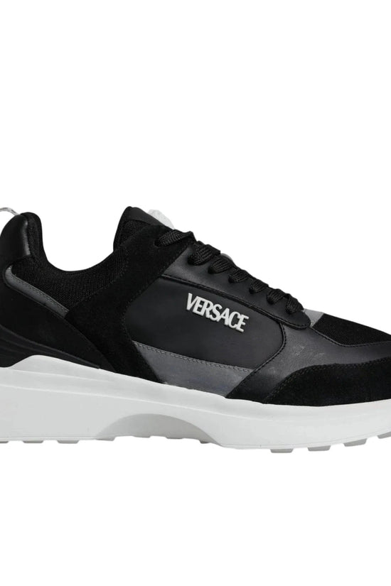 Versace Medusa Quad Sneaker Edition Schwarz | ELORÉ by Versace