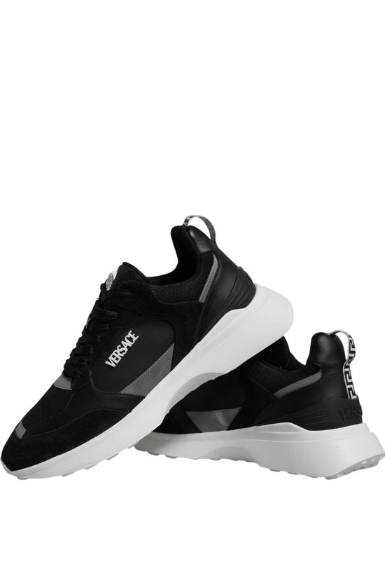 Versace Medusa Quad Sneaker Edition Schwarz | ELORÉ by Versace