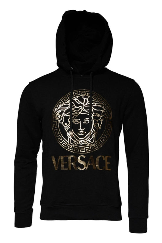 Versace Pullover Hoodie Schwarz | ELORÉ by Versace