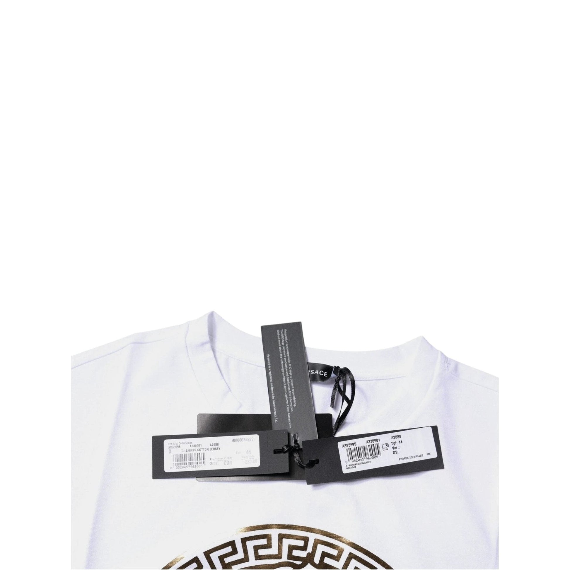 Versace Medusa T-Shirt Weiß | ELORÉ