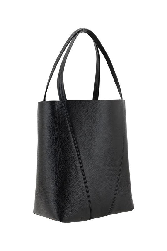 Chloé Schwarze Kalbshaut Bos Taurus Schultertasche by Chloé