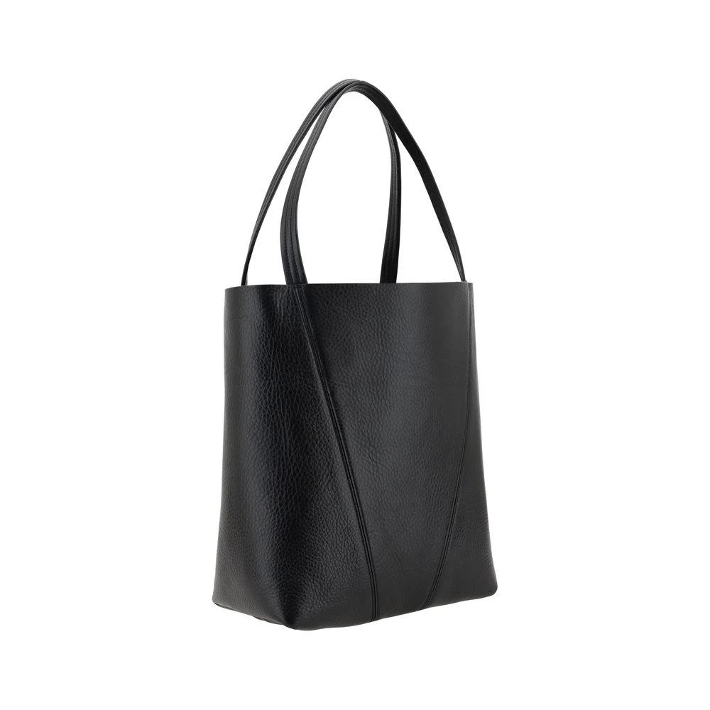 Chloé Schwarze Kalbshaut Bos Taurus Schultertasche by Chloé