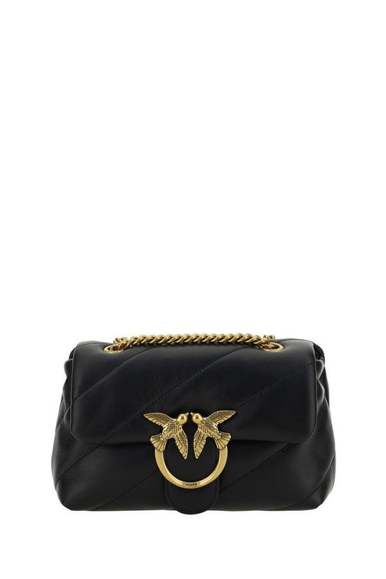 Pinko Schultertasche Love Mini Puff Quilt Schwarz | ELORÉ by PINKO