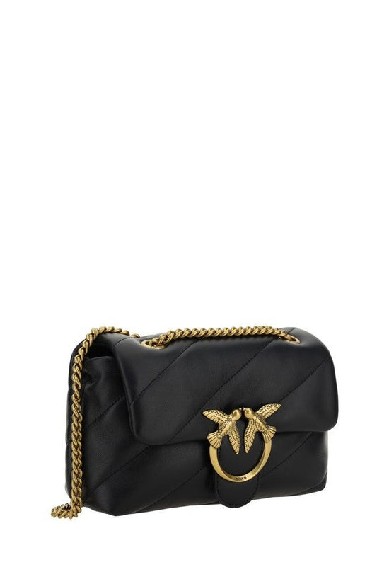 Pinko Schultertasche Love Mini Puff Quilt Schwarz | ELORÉ by PINKO