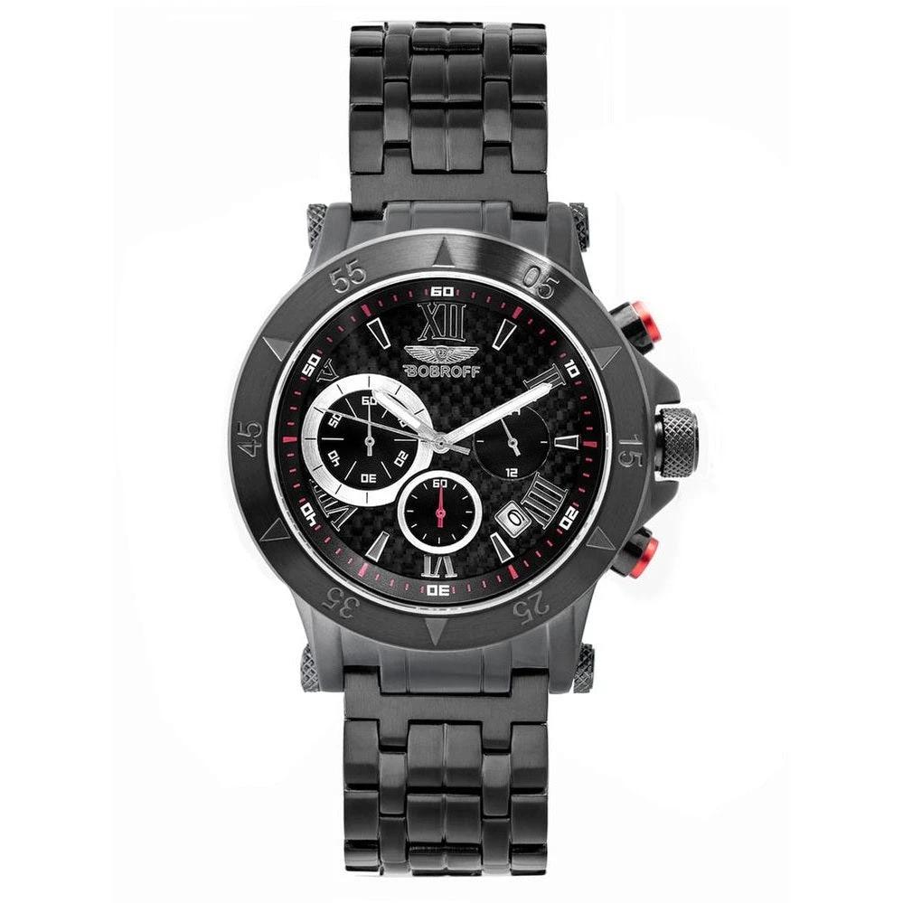 Bobroff Armbanduhr Chronograph Automatik Schwarz | ELORÉ by Bobroff