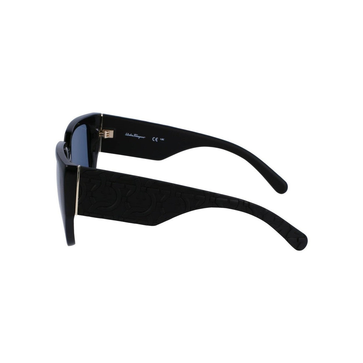 Salvatore Ferragamo Sonnenbrille Schwarz | ELORÉ by Ferragamo