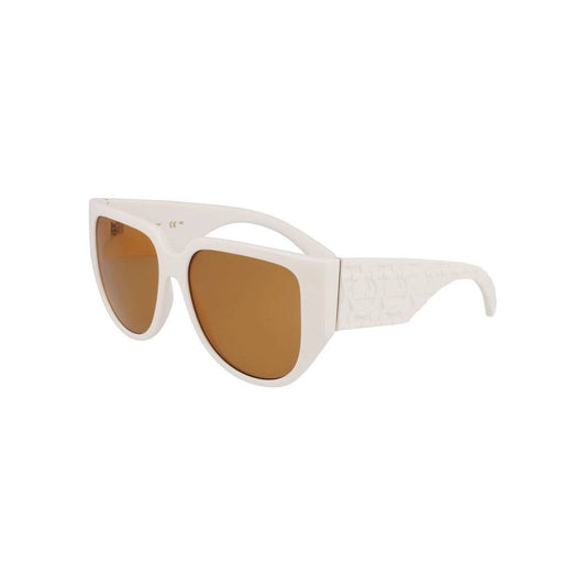Ferragamo Sonnenbrille Weiß | ELORÉ by Ferragamo